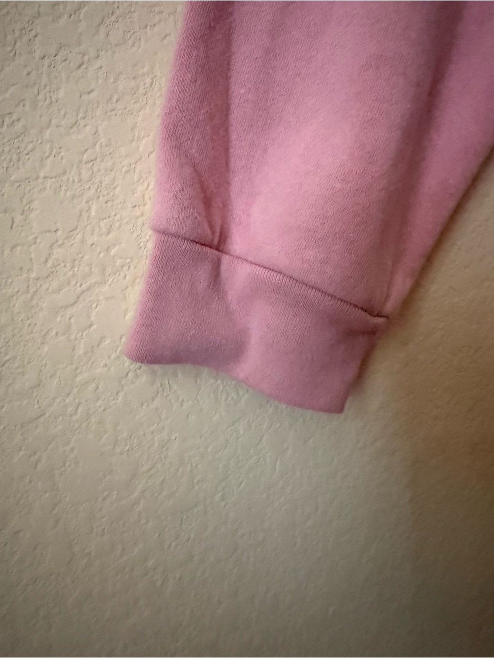 Peanuts Snoopy Pink Crewneck Pullover Sweatshirt with Chenille Patch X-Large - Picture 8 of 16